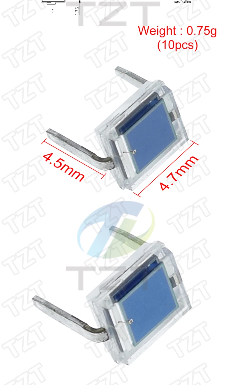 TZT 10 Stück/Lot Fotodiode BPW34 Neues Original – Detail 2