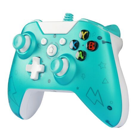 Wired Game Controller for Xbox One Slim Portable Dual Vibration Game Joystick Gamepad for Microsoft Xbox One Slim Controller