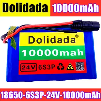 

18650 24V10AhBattery Lithium Battery 25.2v 10000mAh Electric Bicycle Moped /Electric/Li ion Battery Pack with pack BMS