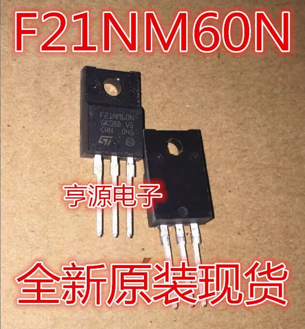 

5pcs/lot STF21NM60N F21NM60N 600V 21A TO-220F