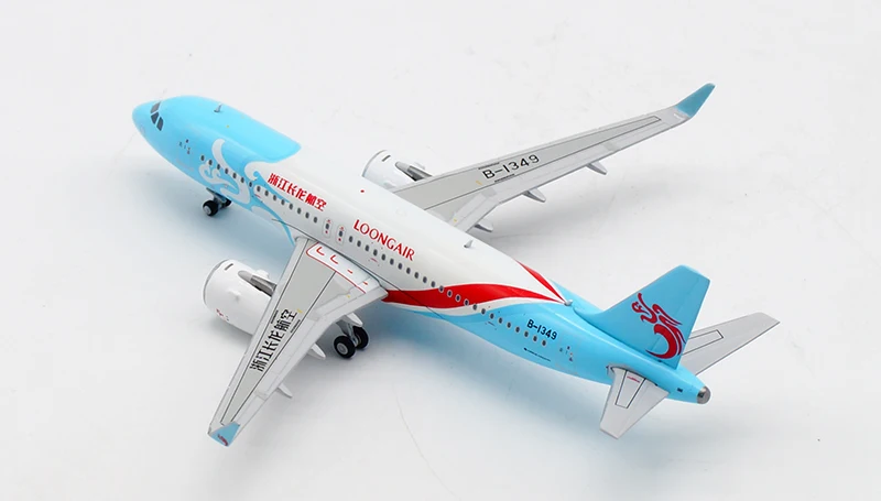 1:400 JC Крылья Changlong Airbus A320NEO B-1349 сплав литья под давлением модель самолета игрушки художественная коллекция подарки для детей