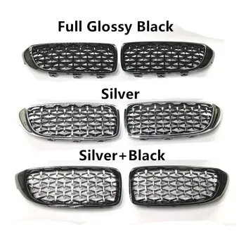 

Diamond Style 1 Pair F32 F33 Grill Car Front Bumper Grill Grille For BMW 4 Sereis F32 F33 F36 F82 M4 2014 2015 2016 2017 2018