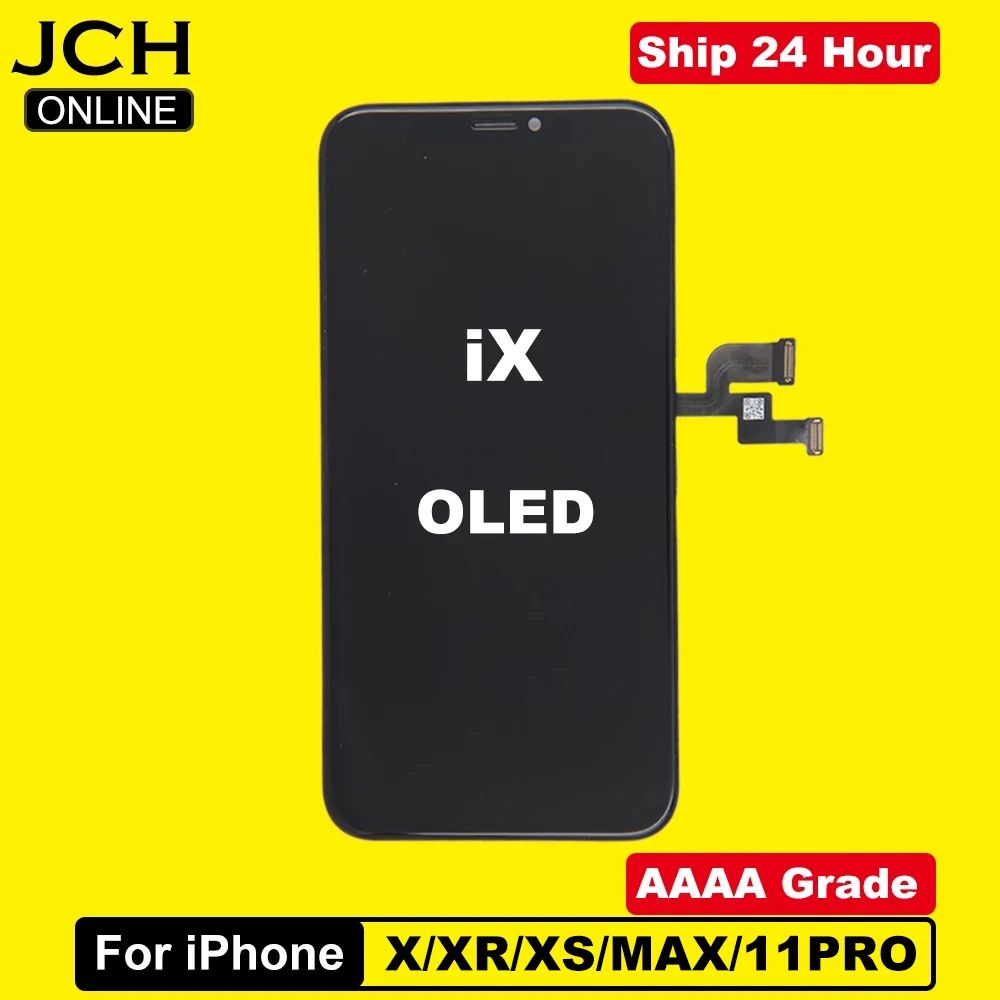 AAA+++ For iPhone X XS MAX XR 11 PRO OLED Display With 3D Touch Digitizer Assembly LCD Screen