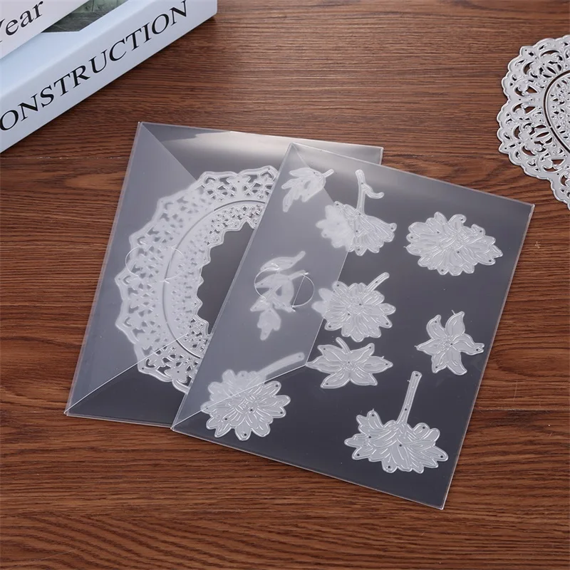 Transparent Portable Storage Bag Match Ribber Soft Magnet Sheet and Transparent Box Used To Store Die Stamp Template Cards Cover storage bag,storage box,plastic storage box,storage container,stamp storage binder