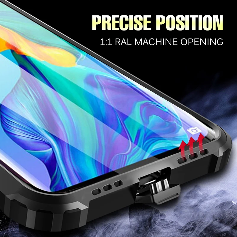 Роскошный бронированный противоударный чехол s для samsung Galaxy A50 A40 A30 A10 A20 A70 бампера