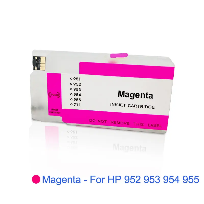 Ocinkjet 952 953 954 955 заправка картриджей с ARC чип для hp OfficeJet 7730 7740 8210 8710 8715 8720 8725 8728 8730 8740 - Цвет: 1 PCS - Magenta