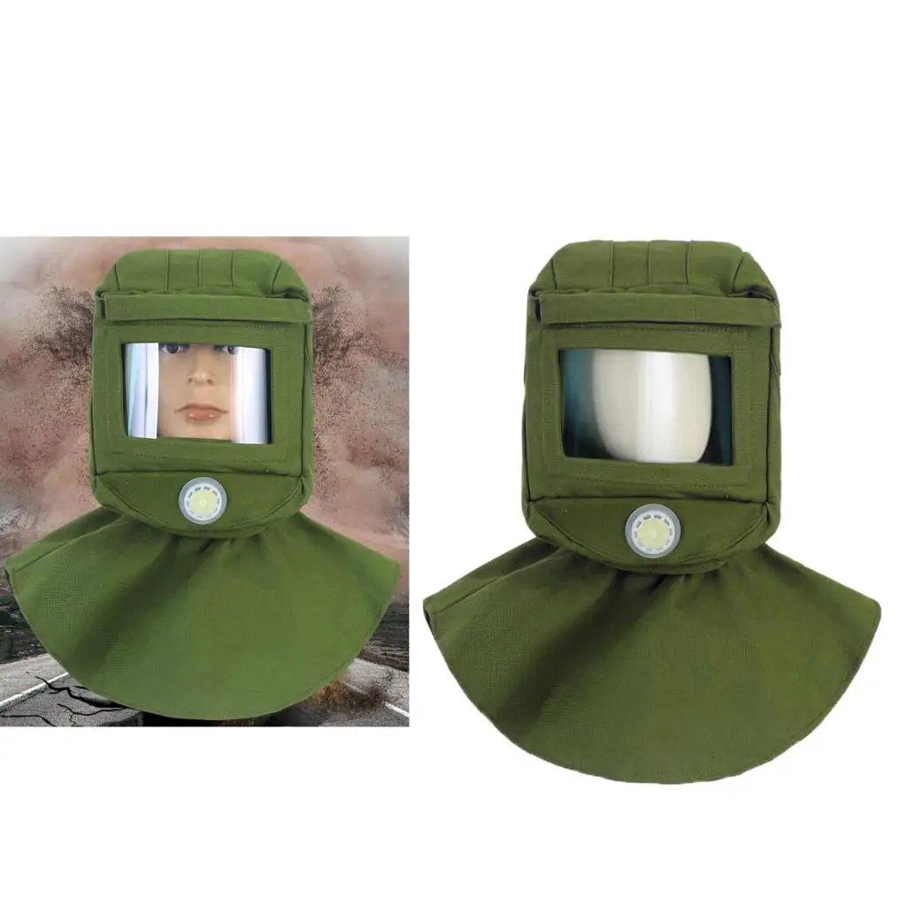 Thicken Sand Blasting Hood Cap Anti Dust Anti Wind Equipment Vent Design for Grinding Dust