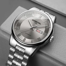 Новые швейцарские роскошные Брендовые Часы для мужчин Япония MIYOTA автоматические механические мужские часы водонепроницаемые часы сапфировое стекло C8064