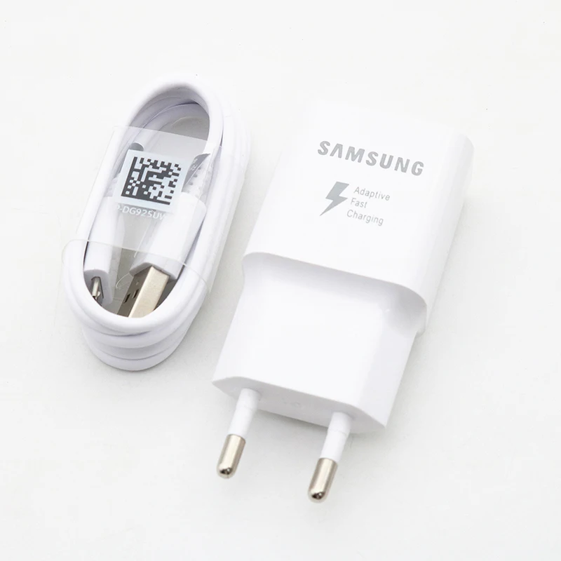 5v 3a usb c Original Samsung Fast Charger QC 3.0 charge adapter Usb cable For Galaxy M21 A10 J3 J5 j7 A3 A5 A7 2016 Note 2 4 5 S4 S6 S7 EDGE 65w usb c charger