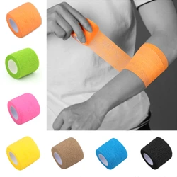 Auto adesivo cshesive atadura kit de primeiros socorros esportes corpo gaze vet fita médica proteção de segurança emergência
