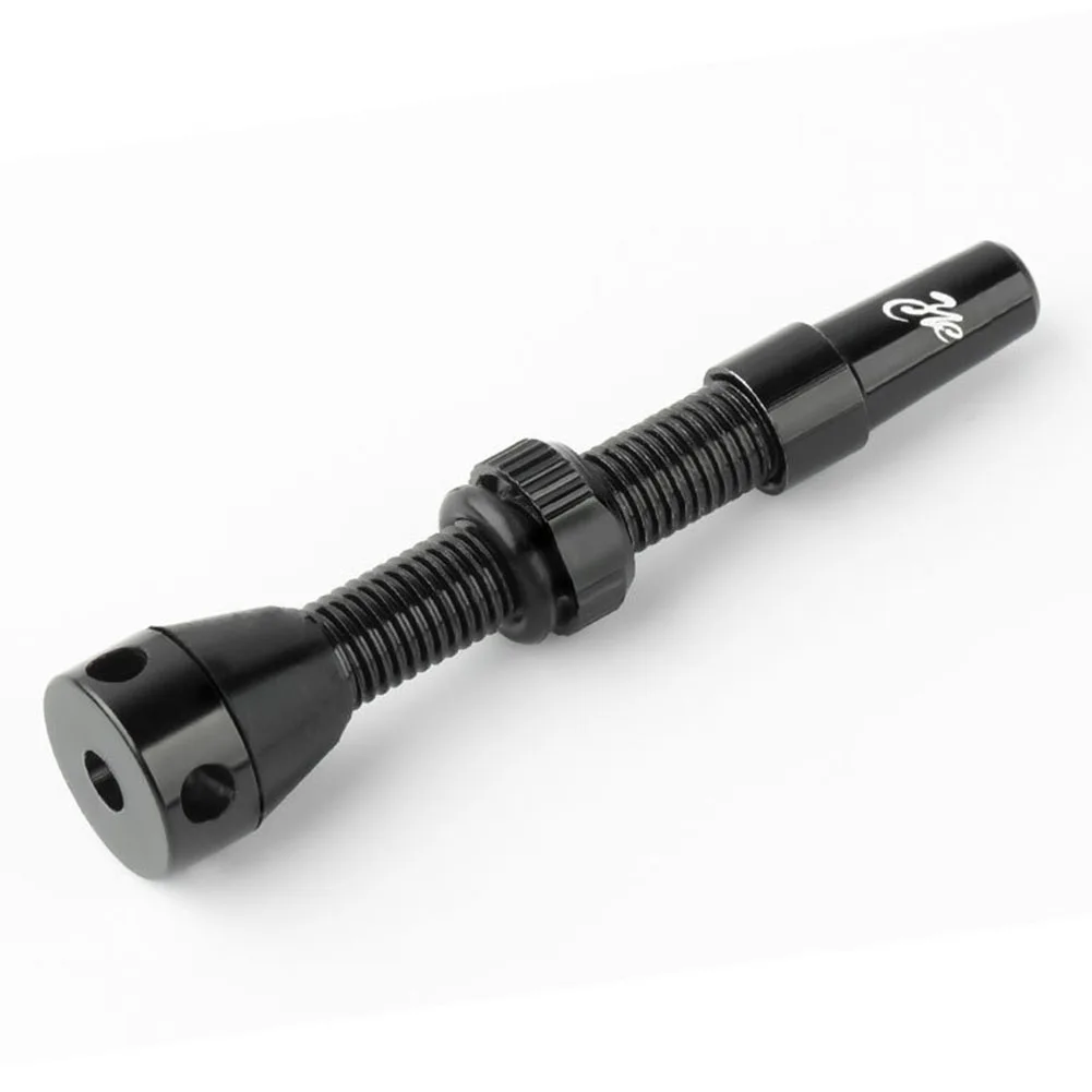 Черный комплект сердечников для вакуумного клапана бескамерного велосипеда из