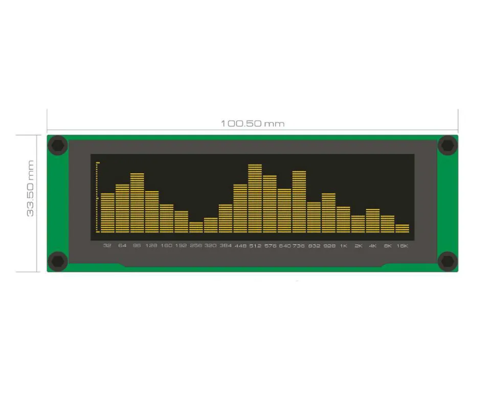 Natural Amp Telefono Spettro Usb Agc Oled Aiyima IOW Velocità MP4 Sconto 15 Musica di MP3 Regolabile Analizzatore per Health oggi Dello Livello DC5V Audio Uv MP5 Misuratore Indicatore 3 Natural Amp Telefono Spettro 3