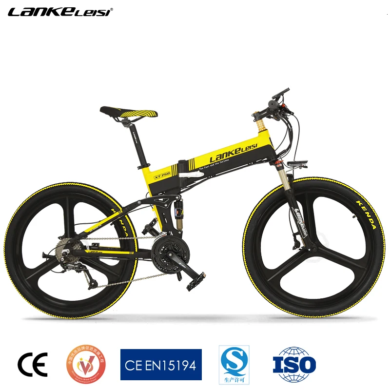 Дюймовый Европейский стандарт LANKELEISI 26 XT750 Z складной электрический велосипед 27