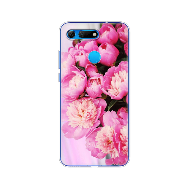 for Honor View 20 V20 Case TPU Funda Soft Silicone Cover For Honor V20 Capa Cute Animal pattern Silicone Phone