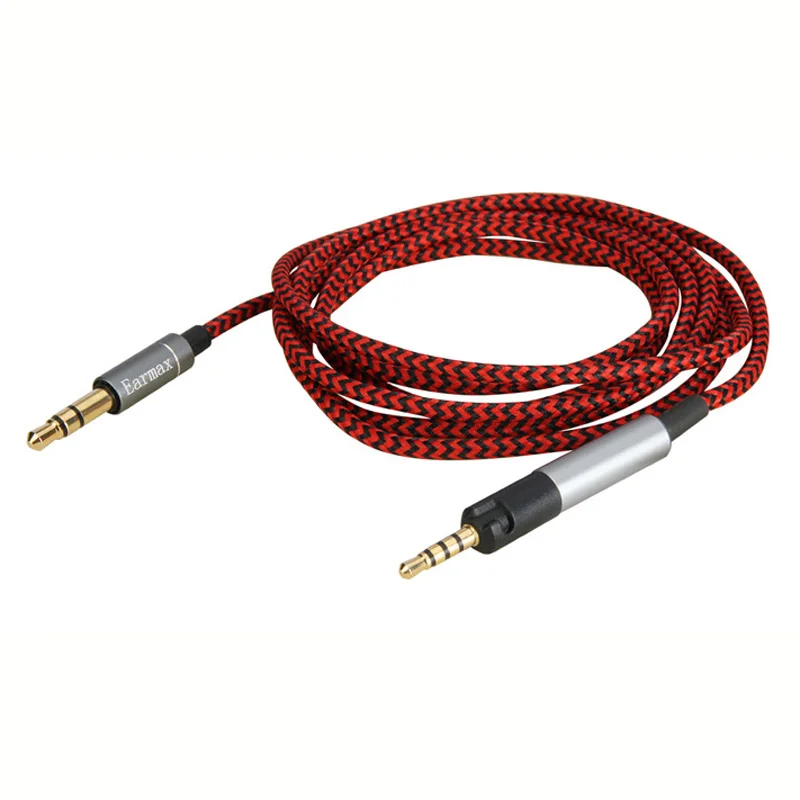 Earmax for Sennheiser HD598 HD598se HD558 HD518 HD595 HD579 Headphone Replacement Cable Earphone 3 5mm to 2 5mm Audio Cables