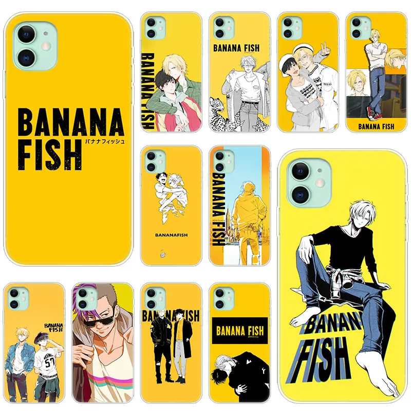 Hot Banana Fish Anime Soft Silicone Transparent Case for Apple iPhone 11 Pro XS Max X XR 6 6s 7 8 Plus 5 5s SE Fashion Cover Hot Banana Fish Anime Soft Silicone Transparent Case for Apple iPhone 11 Pro XS Max X XR 6 6s 7 8 Plus 5 5s SE Fashion Cover