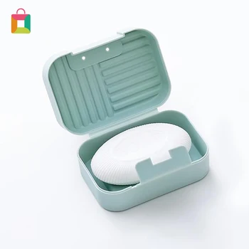 

Portable Soap Storage Box Travel Soap Dish Storage Non-slip Soap Holder Container Plates Bath Gadgets Bathroom Accessories Cozy