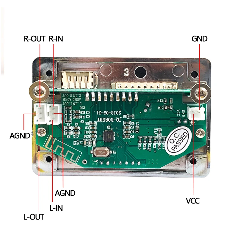 Автомобильный Bluetooth MP3 WMA декодер доска MP3-плеер автомобильный аудио USB TF fm-радио модуль беспроводной Hands-Free Звонки 5 в 12 В пульт дистанционного управления