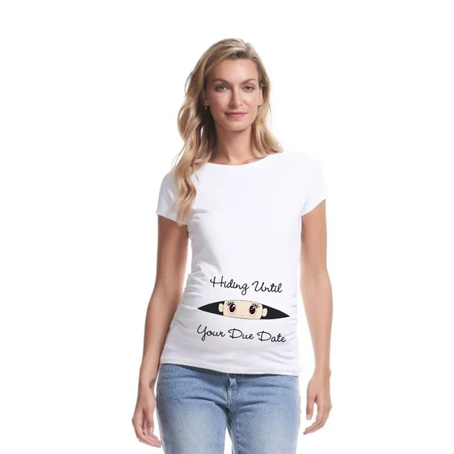 T-shirt De Maternité à Manches Longues à Rayures - Vêtements D