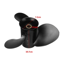 Для Tohatsu/Nissan/Mercury 9,9-20HP подвесной пропеллер 9,25x8 алюминий 3BAB645160/48-897748A11 Морской Пропеллер 3 лезвия