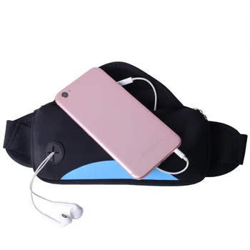 

Waterproof Sports Waist Bum Bag Running Jogging Belt Pouch Zip Fanny Pack ZJ55