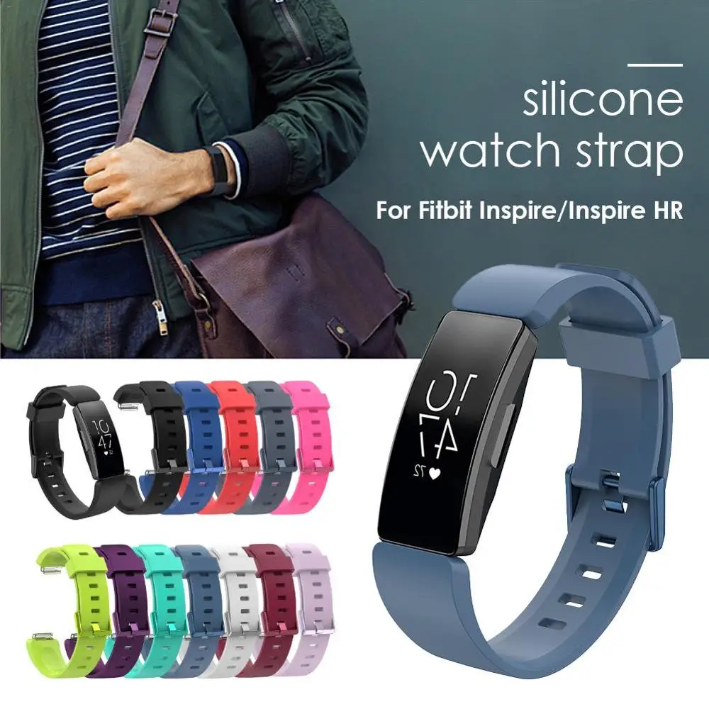 Ремешок для часов Fitbit Inspire HR трекер активности ремешок на запястье металлическая