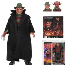 NECA Wes Craven's New nightster Freddy Krueger 8 дюймов в одежде фигурка коллекционная игрушка кукла подарок