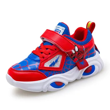 

2020 Spring Sneakers Kids Shoes For Boys Spiderman Kids Shoes Boy Casual Sport Running Basketball Children Shoes 8887