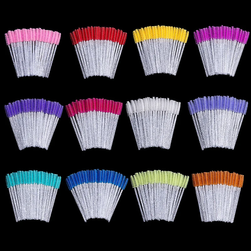 Disposable Eyebrow Brushes Set