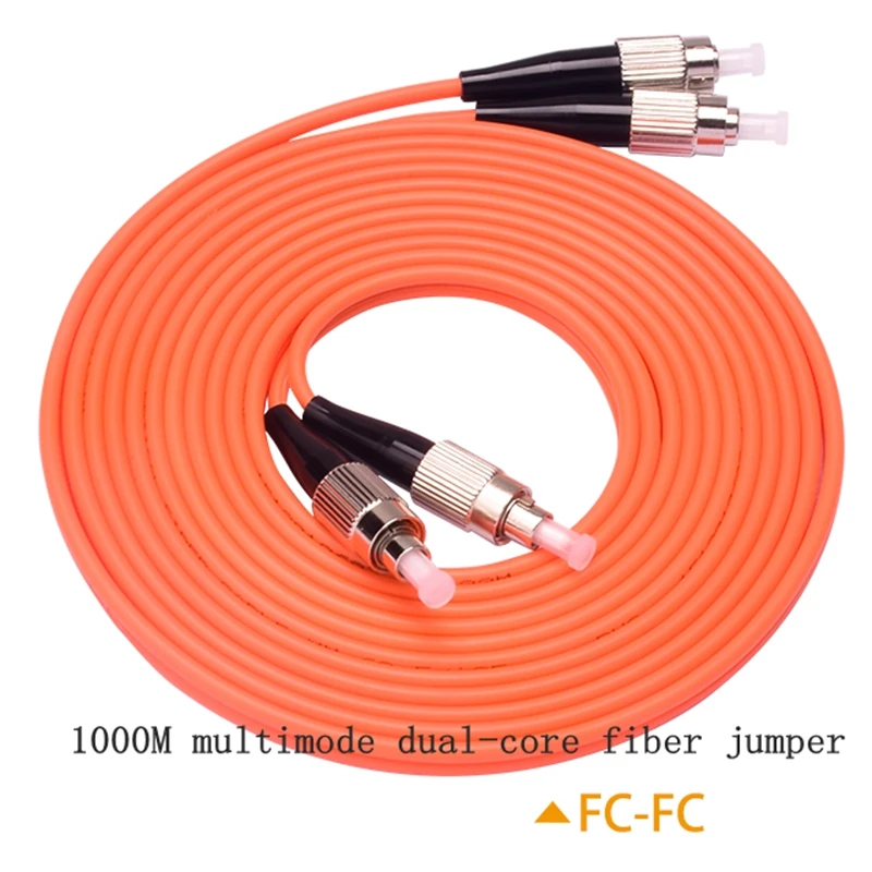 10000M multimode core fiber jumper Dual LC to LC FC ST SC Fiber Patch Cord Jumper Cable MM Duplex Multi Mode Optic for Network