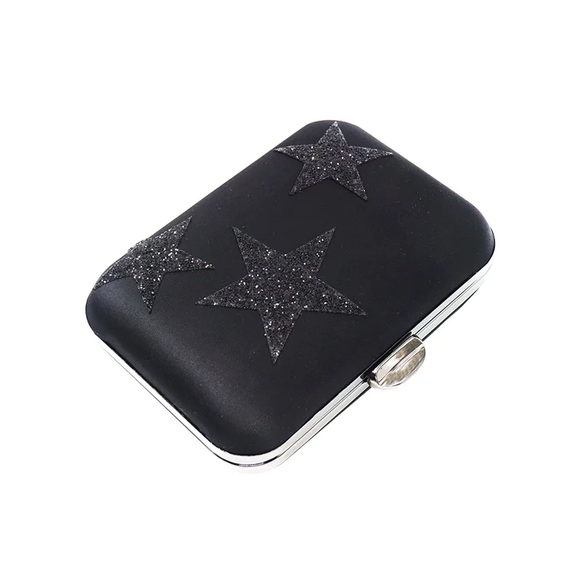 

Women's New Style Sequin Cloth Sticker Star Clutch Simple-Style Crossbody Bag