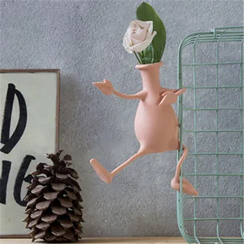 

European Style Water Planting Plant Friendly Vase Creative Changeable Silica Gel Flower Arrangement Flowerpot X2484