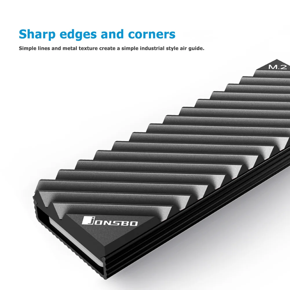 Радиатор Jonsbo M.2 SSD NVMe M2 2280 твердотельный жесткий диск алюминиевый радиатор с