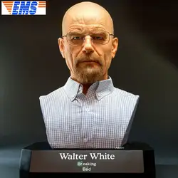 SS 902754 статуя Волтер белый бюст ломающийся плохой голова портрет 1:1 Смола действие Коллекционная модель игрушка украшение коробка 54 см Z2208
