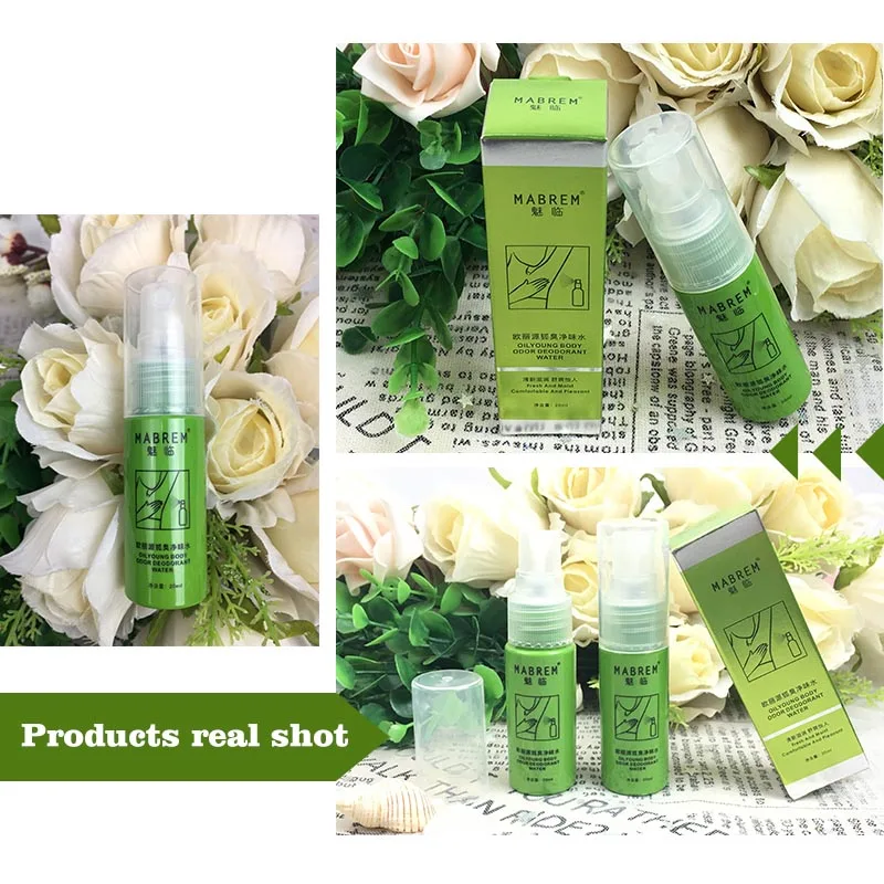 Body Odor Deodorant Water Antiperspirant Spray Bad Odor Remover for Underarms Deodorant Liquid Clean Water