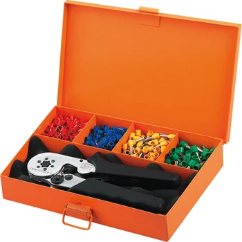 

Tubular terminal crimping tools mini electrical pliers HSC8 6-6 0.25-6mm2 high precision clamp set
