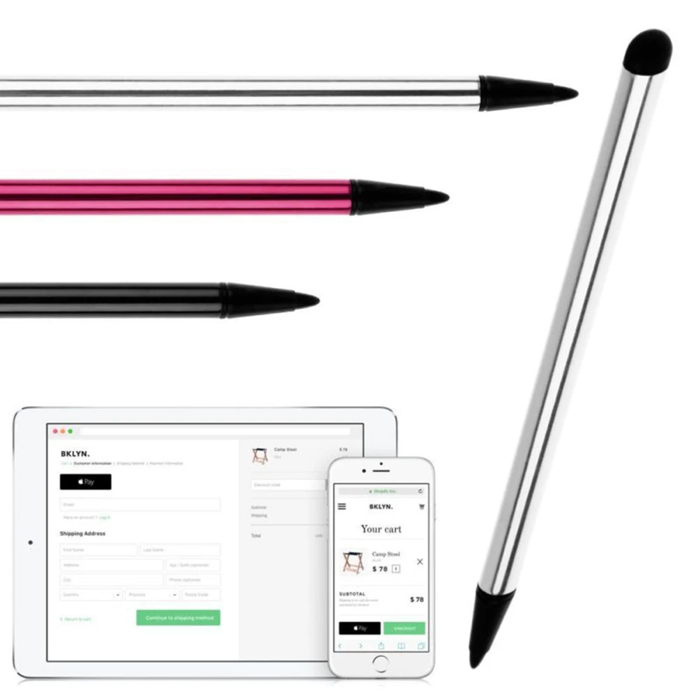 

Universal Capacitive Stylus Touch Screen Pen for iPad Pencil 10.5 Mini Huawei Stylus Tablet Pen Phone