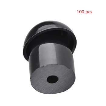 

100PCS/Set Acoustic Tube Style Earpieces Replacement Mushroom Ear Tips Earbuds Walkie Talkies Radio Part