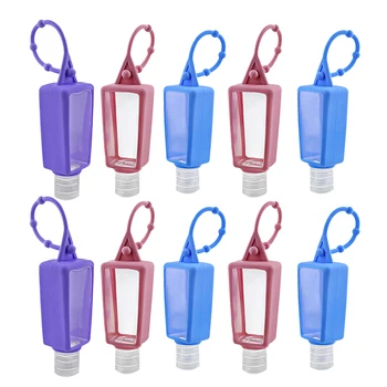 

12pcs Wash-free Hand Sanitizer Bottle Refillable Bottle Practical Storage Container Sub Packaging Bottles with Bottle Cover