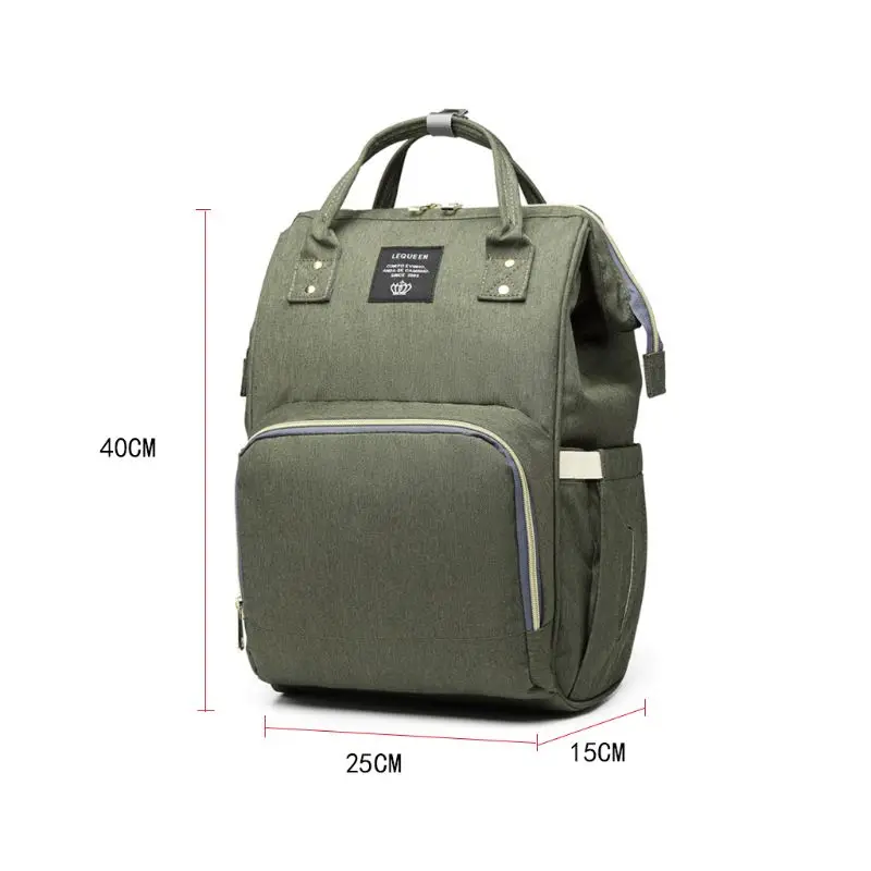 Модная сумка для подгузников Мумия уход за ребенком подгузник мешок большой емкости рюкзак для путешествий на открытом воздухе Handba