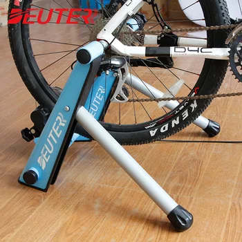 

DEUTER Bike Trainer Rollers Home Exercise Training Magnetic Resistance Bicycle Trainer MTB Road Portable Folding Indoor Cycling