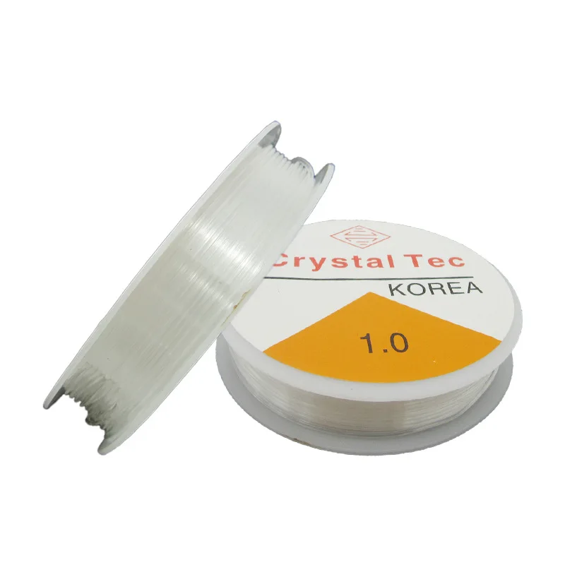 

God Sail Crystal Elastic Line (Core) Transparent | String Bracelets DIY Beaded Bracelet Thread with Bead Pull Beaded Wire