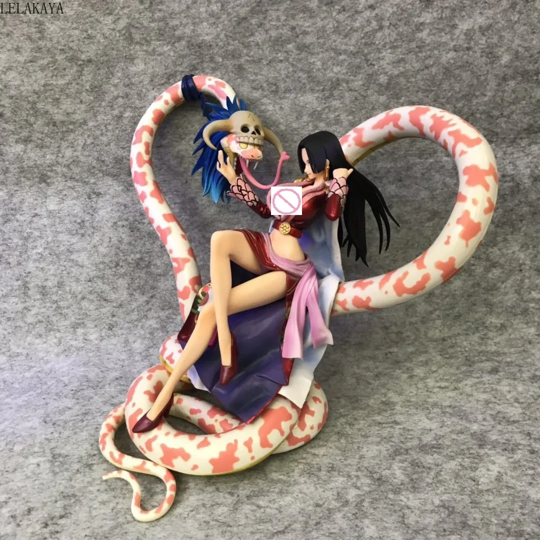 One Piece Pirate Queen Boa Hancock With Salome Snake Action Figure Collection Free S Mart