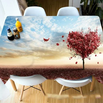 

Tablecloth Love Tree Waterproof Table Cloth Toalha De Mesa Nappe Decoracao Para Casa Manteles Table Cover