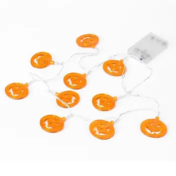 

Holiday Decoration Lights Hollow Pumpkin String Lights Halloween String Lights Ghost Festival LED String Lights