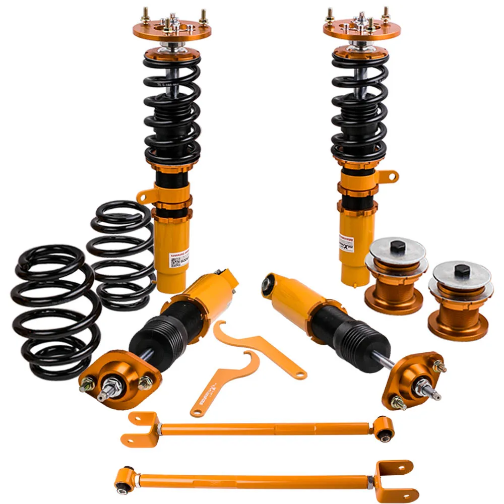 Набор Coilover Coilovers для BMW 3 серии (E46) 320i 325i 330i амортизатор стойки 24 способа Adj.