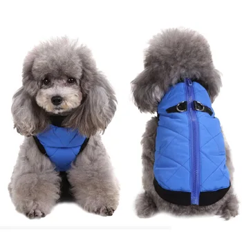 

Pet Clothes Winter Jacket Coat With Zipper Warm Dog Clothes Leisure Jacket Clothes For Pet Dogs Cat Outdoor Clothes New Arrival