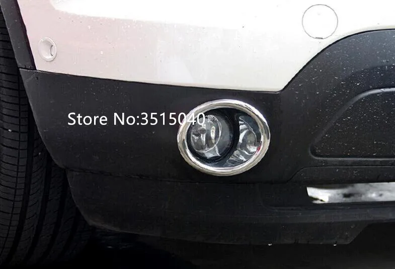 Для Ford Explorer 2011-, 2 шт., АБС-пластик, хромированный автомобильный передний и задний головной светильник, противотуманный светильник, накладка на лампу, автомобильные аксессуары