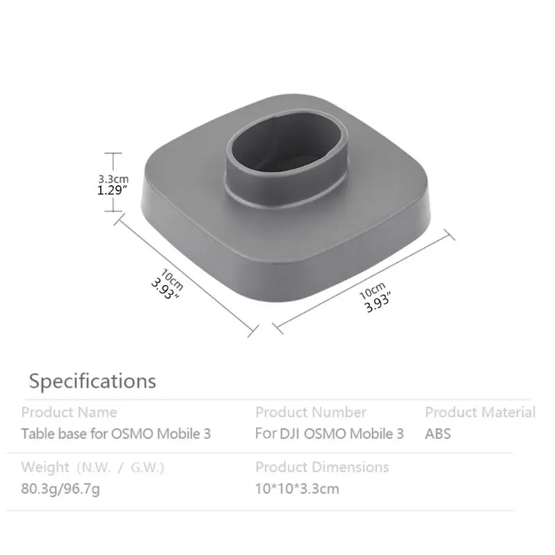 Портативная сумка для хранения сумка через плечо с базой для DJI OSMO Mobile 3 аксессуар