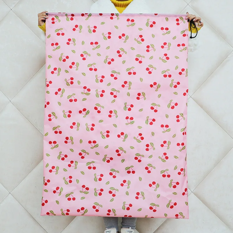 Itin didelės talpos sutraukiama virvelė žaislų drabužių laikymo maišelis Organizatorius skalbinių maišelis Oksfordo audinio dulkėms atsparus antklodės laikymo krepšys Kelionės